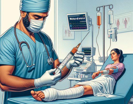 Methandienone injection in treating sports injuries