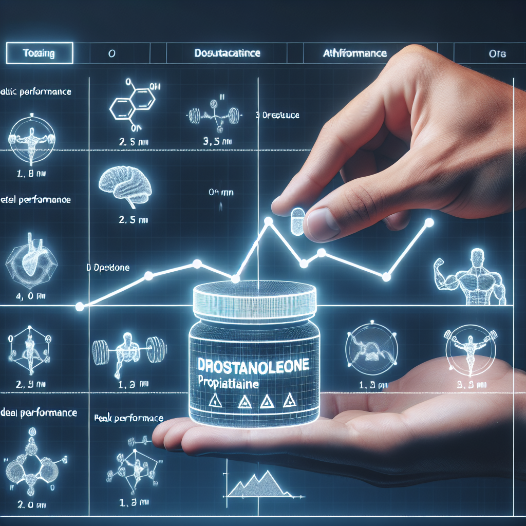 Optimizing drostanolone propionate dosage for peak athletic performance