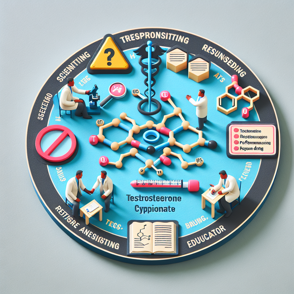 Preventing testosterone cypionate abuse in sports