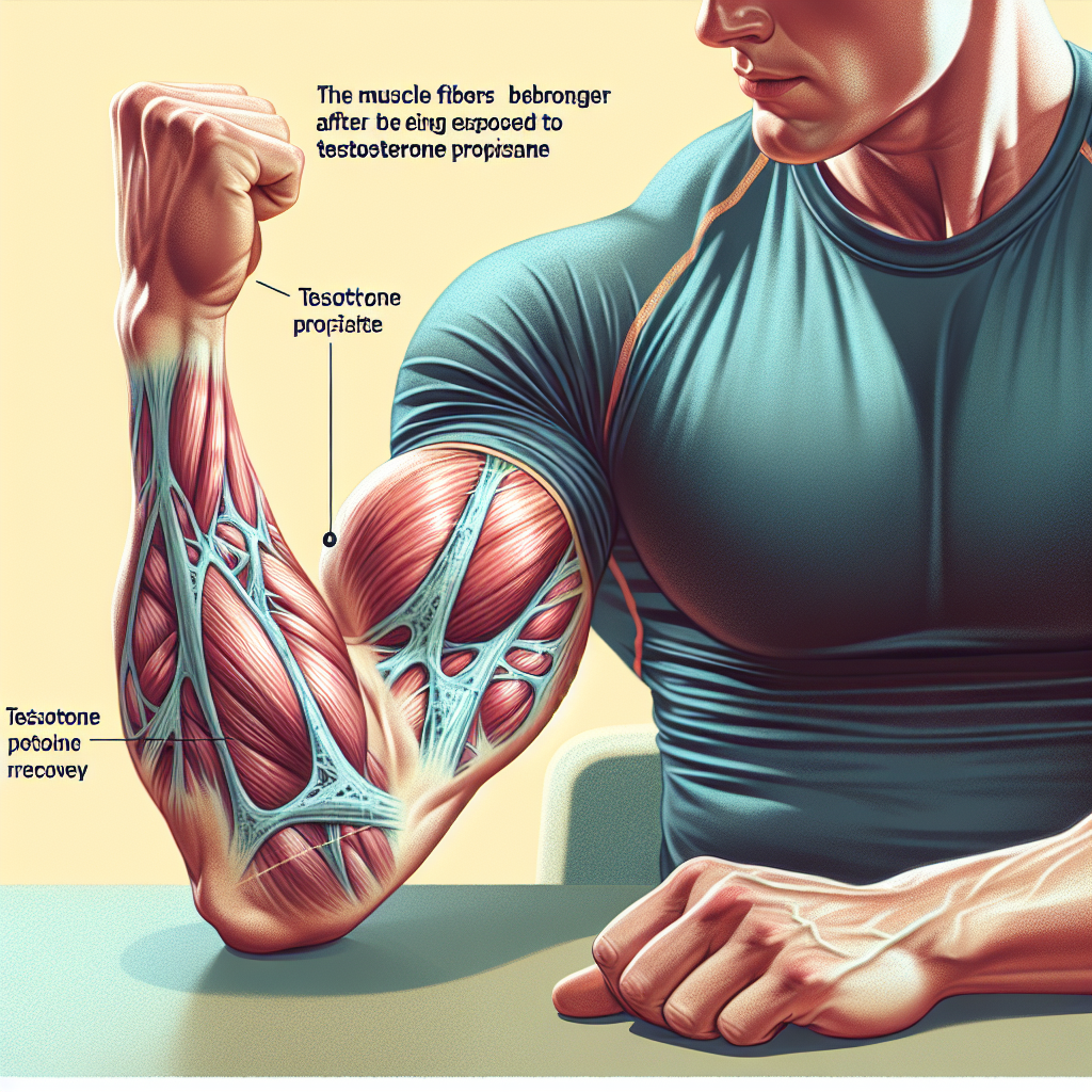 Testosterone propionate: impact on muscle recovery post-training