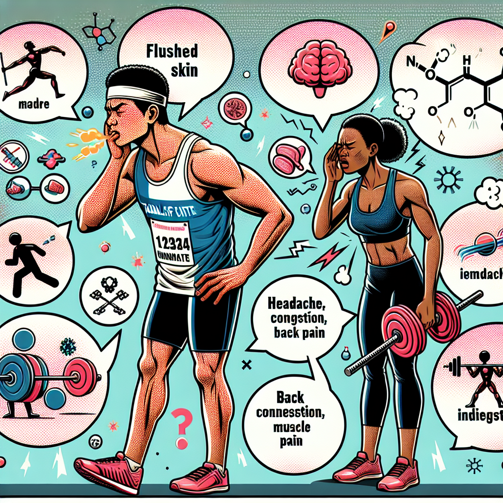 Side effects of tadalafil citrate in athletes