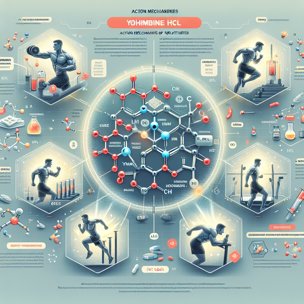 Yohimbine hcl: action mechanisms and benefits for athletes