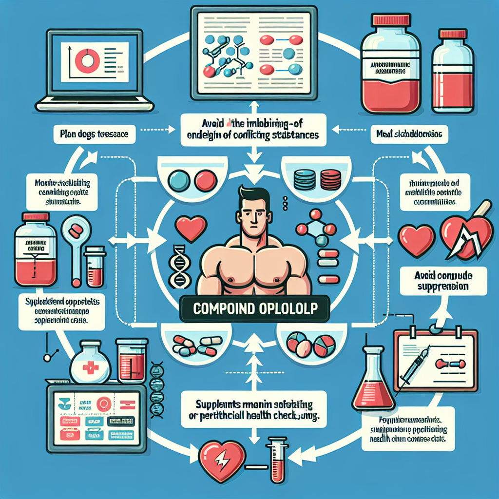 Avoiding compound overlap when using halotestin