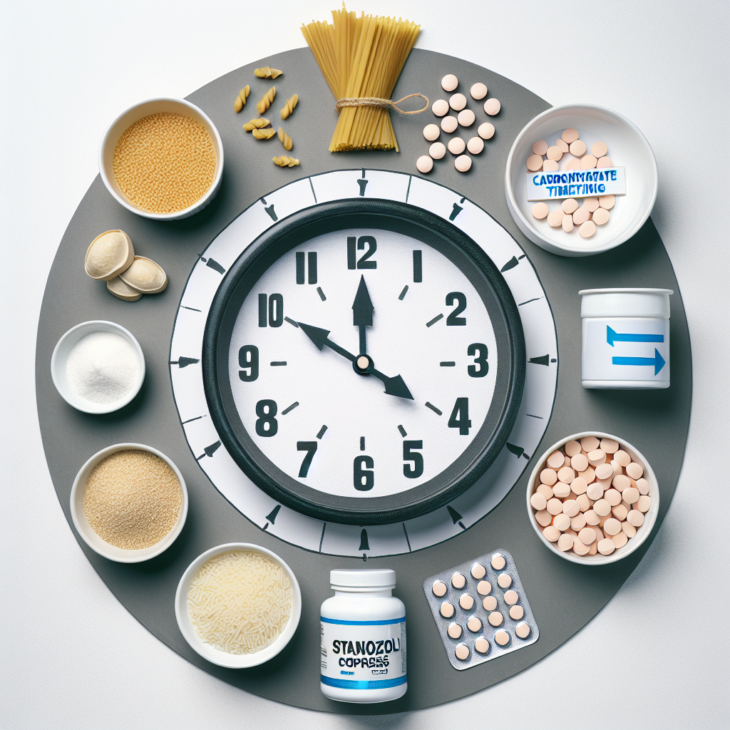 Carbohydrate timing and stanozololo compresse