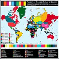 Drug scheduling of trenbolone compresse by country