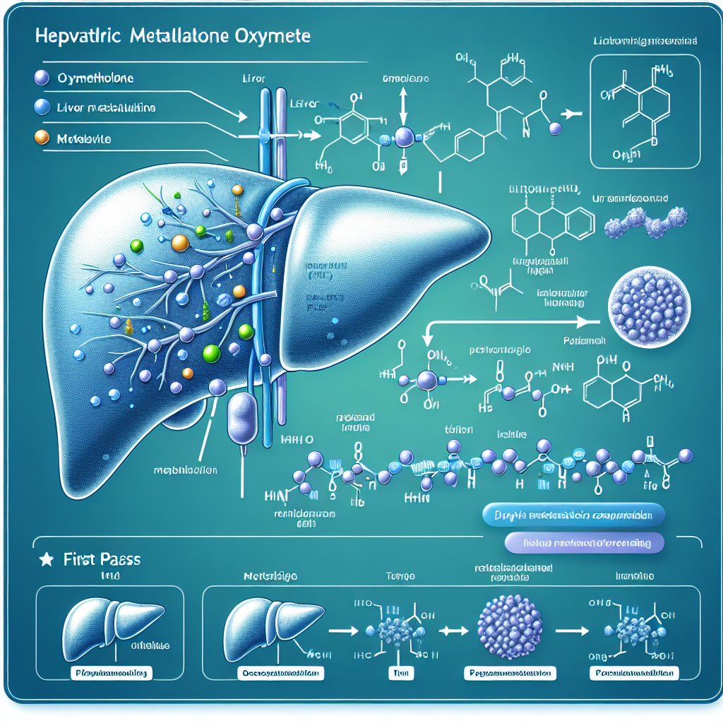 Hepatic metabolism of oxymetholone compresse: first-pass effect