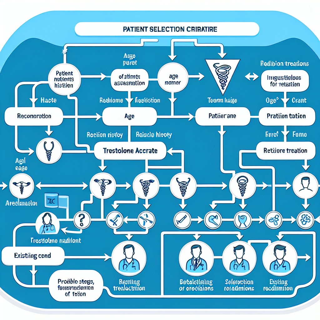 Patient selection criteria for trestolone acetato therapy
