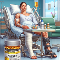 Post-surgical use of turinabol