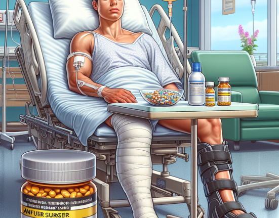 Post-surgical use of turinabol