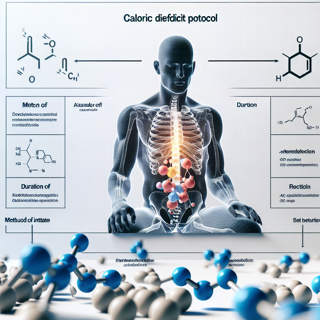Caloric deficit protocol with stenbolone