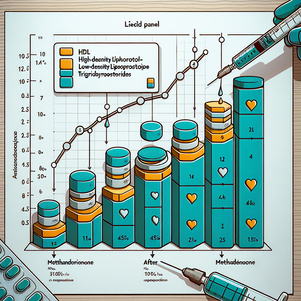 Lipid panel changes from methandienone injection: hdl, ldl, triglycerides